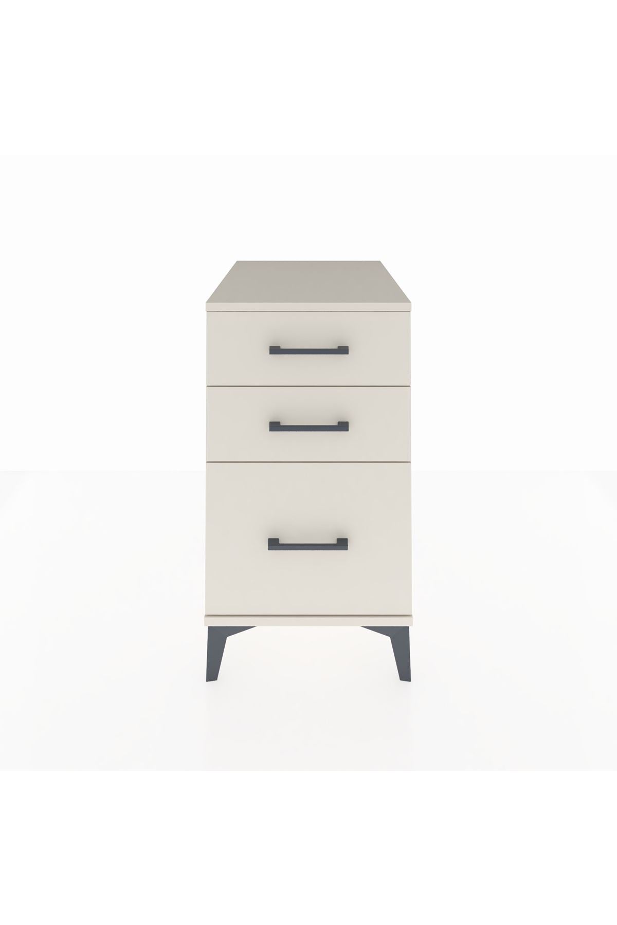 Kronos Komodin 3 Çekmeceli 44x59x80 Aytaşı-Aytaşı