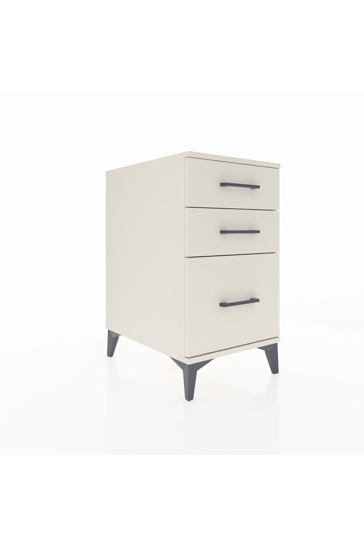 Kronos Komodin 3 Çekmeceli 44x59x80 Aytaşı-Aytaşı