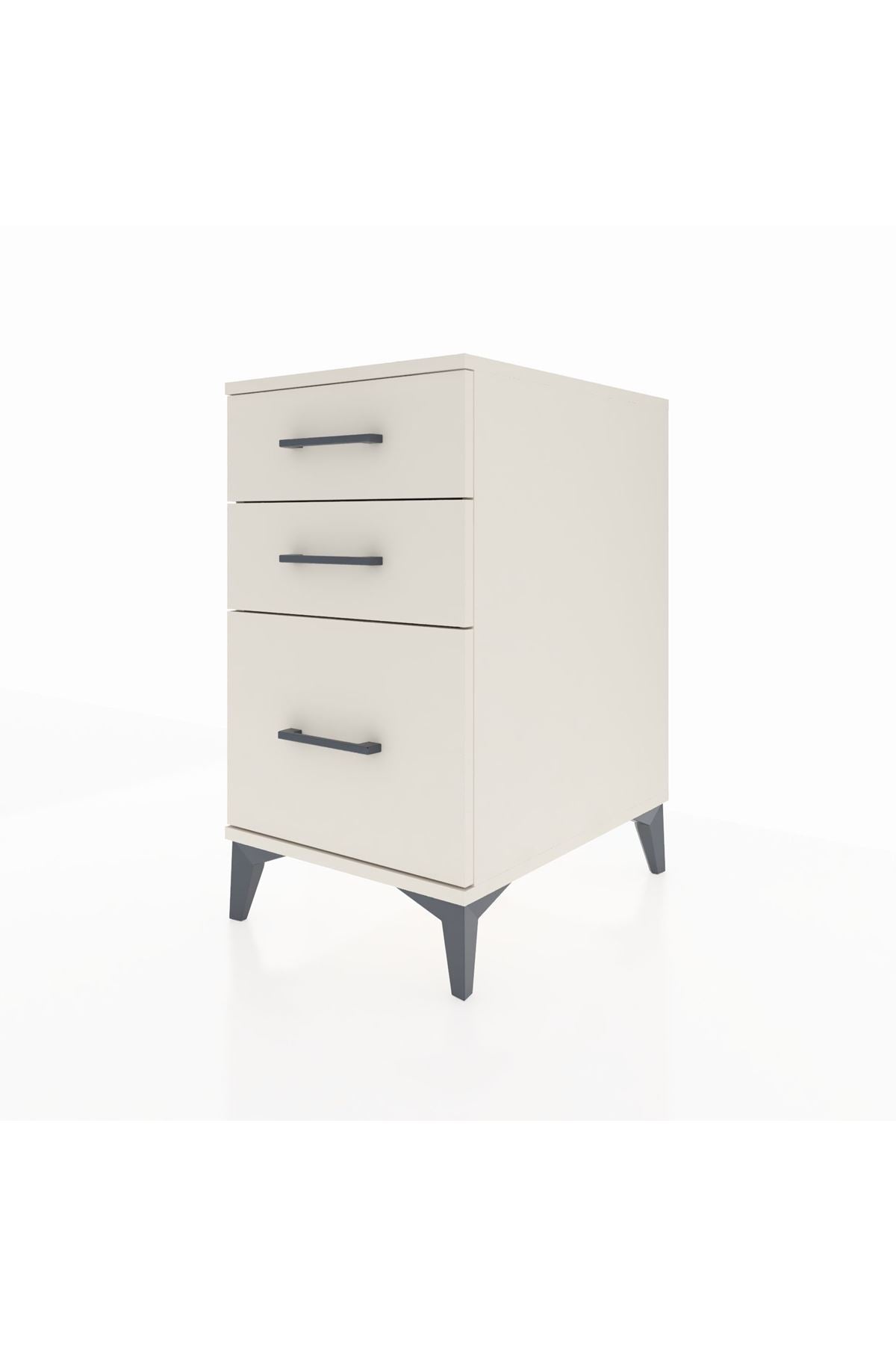 Kronos Komodin 3 Çekmeceli 44x59x80 Aytaşı-Aytaşı