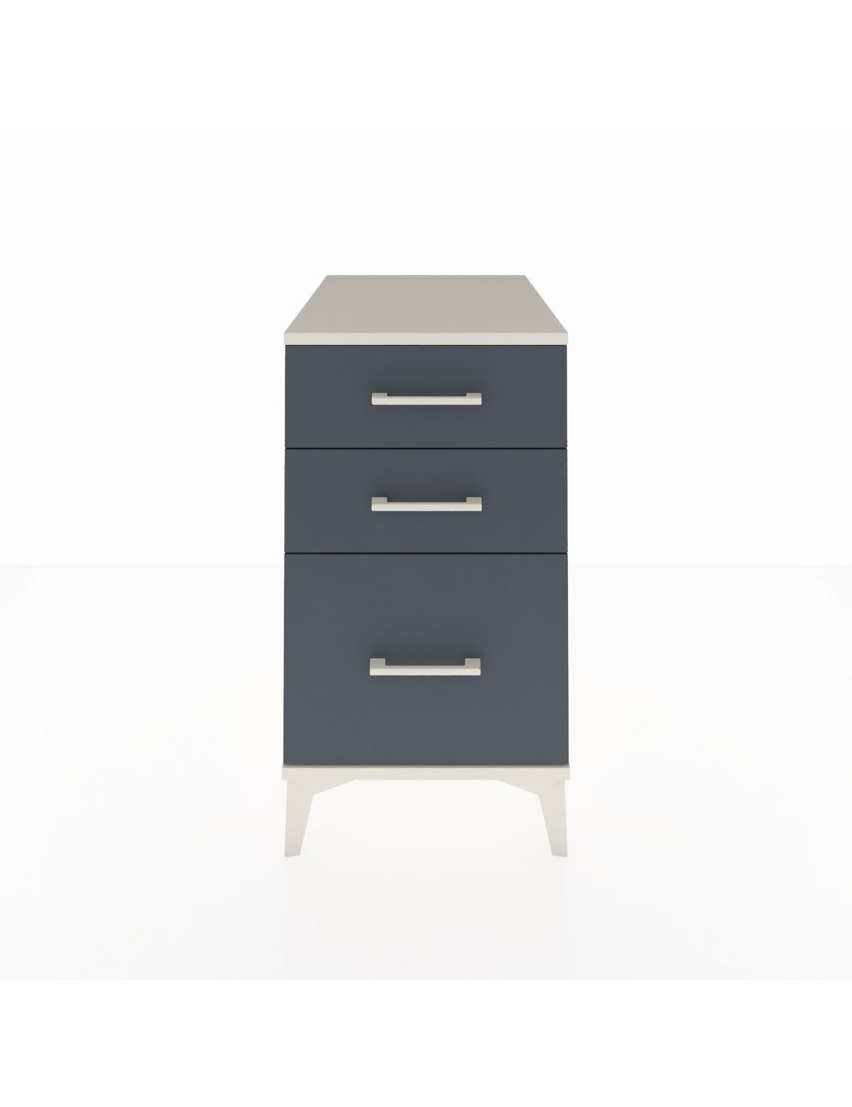 Kronos Komodin 3 Çekmeceli 44x59x80 Aytaşı-Antrasit