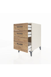 Kronos Komodin 3 Çekmeceli 44x59x80 Aytaşı-Çam