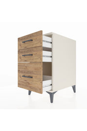 Kronos Komodin 3 Çekmeceli 44x59x80 Aytaşı-Çam