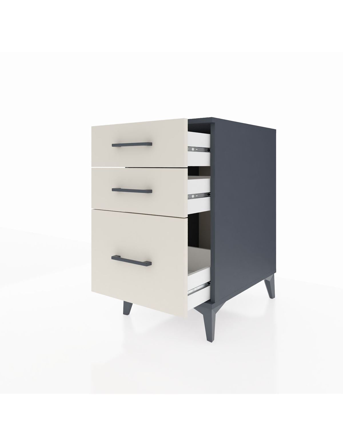 Kronos Komodin 3 Çekmeceli 44x59x80 - S74M005V4C