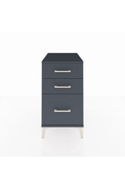 Kronos Komodin 3 Çekmeceli 44x59x80 Antrasit-Antrasit