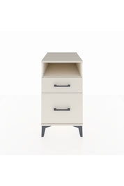 Kronos Komodin Tek Raflı 2 Çekmeceli 44x59x80 Aytaşı-Aytaşı