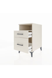 Kronos Komodin Tek Raflı 2 Çekmeceli 44x59x80 Aytaşı-Aytaşı