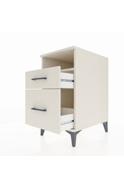 Kronos Komodin Tek Raflı 2 Çekmeceli 44x59x80 Aytaşı-Aytaşı