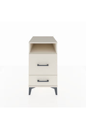 Kronos Komodin Tek Raflı 2 Çekmeceli 44x59x80 Aytaşı-Aytaşı