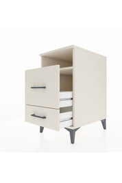 Kronos Komodin Tek Raflı 2 Çekmeceli 44x59x80 Aytaşı-Aytaşı