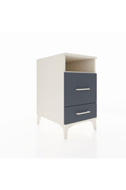 Kronos Komodin Tek Raflı 2 Çekmeceli 44x59x80 Aytaşı-Antrasit