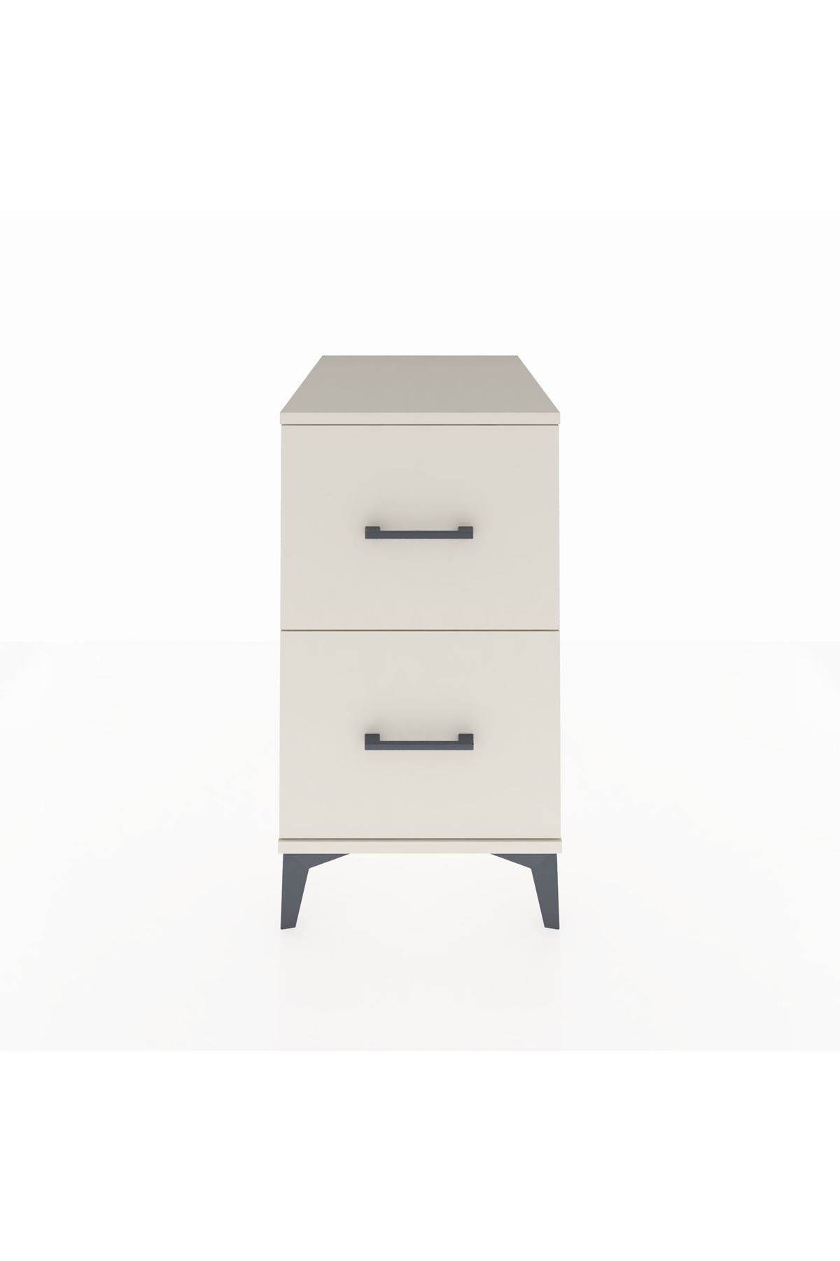 Kronos Komodin 2 Çekmeceli 44x59x80 Aytaşı-Aytaşı