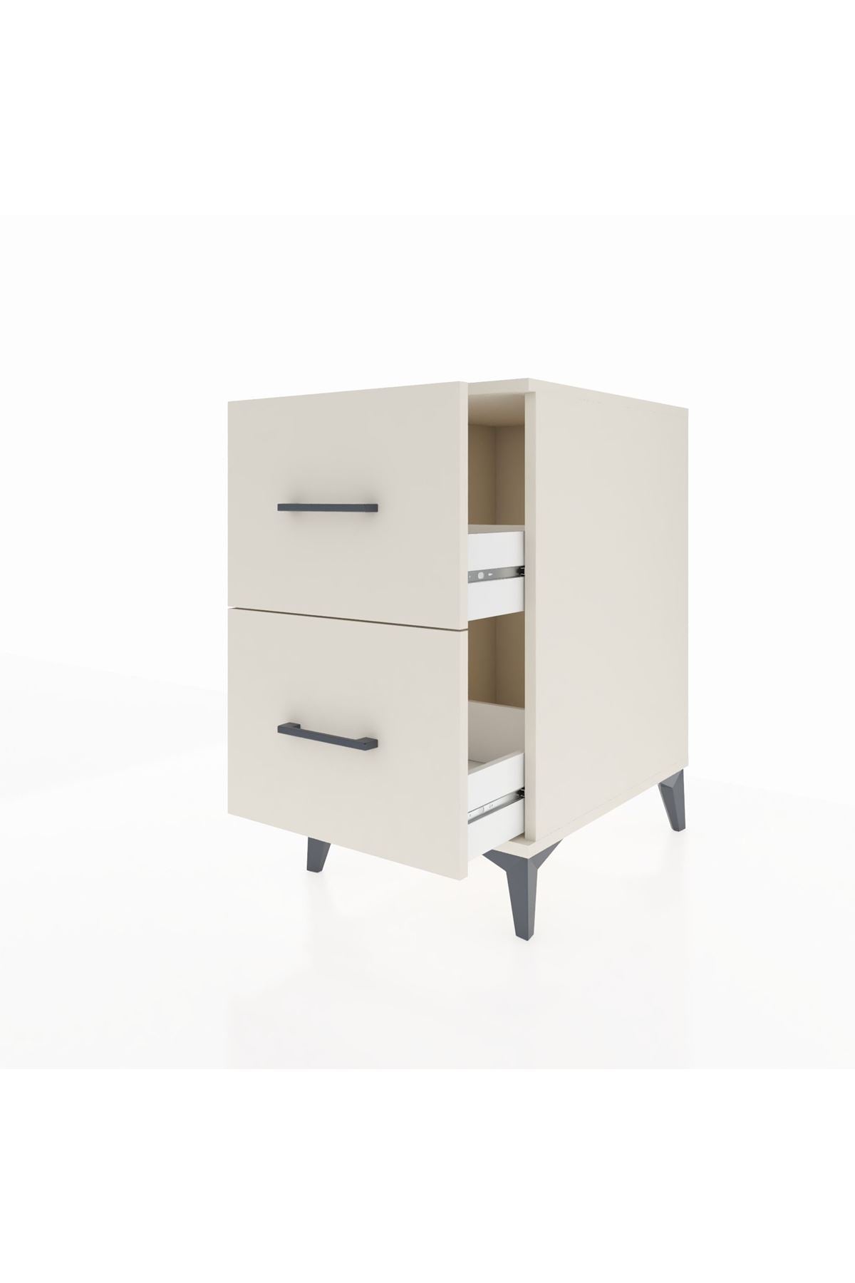 Kronos Komodin 2 Çekmeceli 44x59x80 Aytaşı-Aytaşı