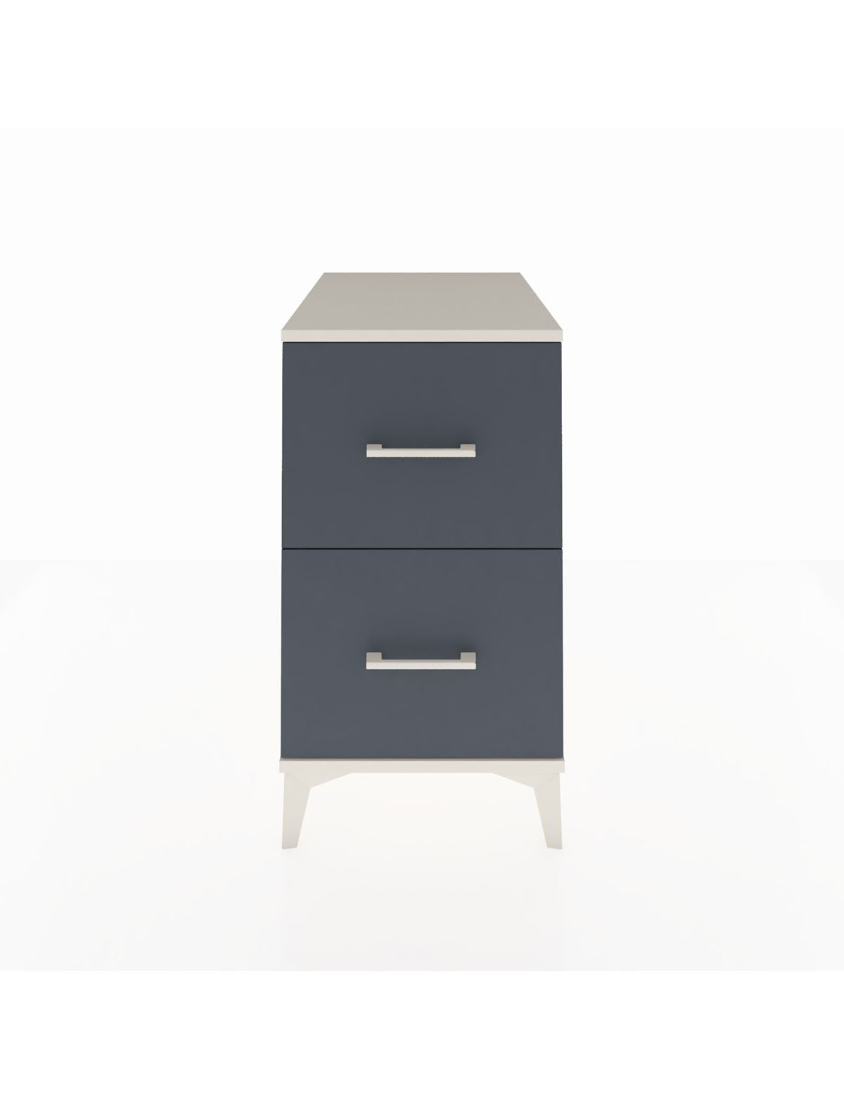 Kronos Komodin 2 Çekmeceli 44x59x80 Aytaşı-Antrasit