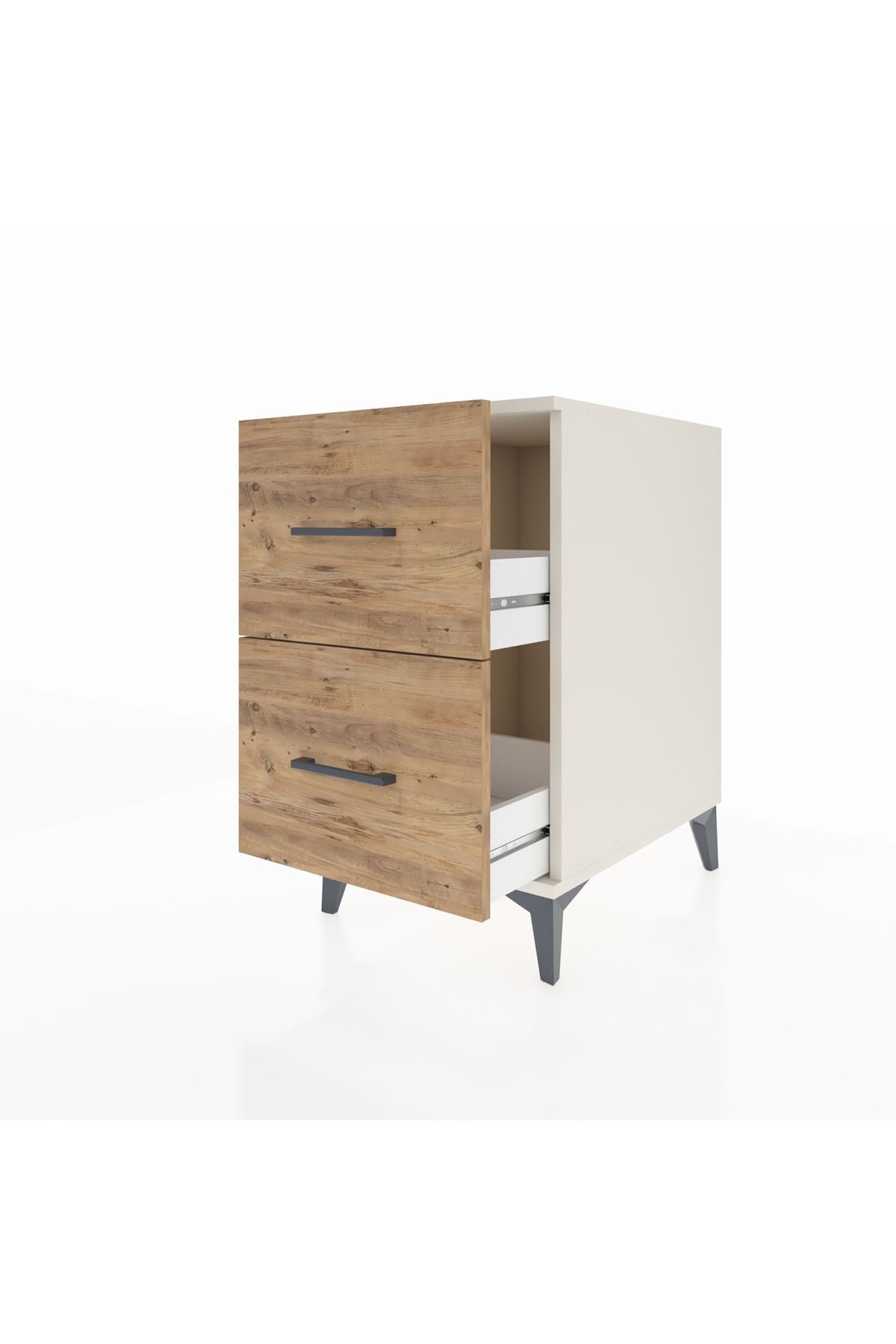 Kronos Komodin 2 Çekmeceli 44x59x80 Aytaşı-Çam