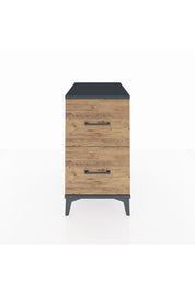 Kronos Komodin 2 Çekmeceli 44x59x80 Antrasit-Çam