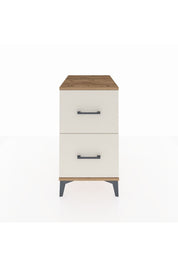Kronos Komodin 2 Çekmeceli 44x59x80 Çam-Aytaşı