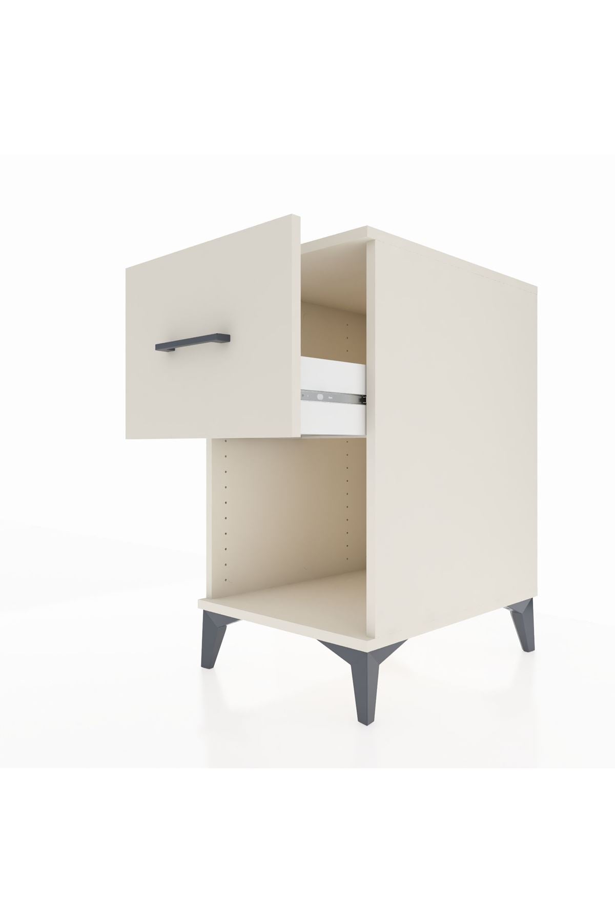 Kronos Komodin Tek Çekmeceli 44x59x80 Aytaşı-Aytaşı