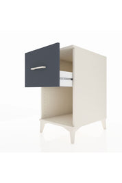 Kronos Komodin Tek Çekmeceli 44x59x80 Aytaşı-Antrasit