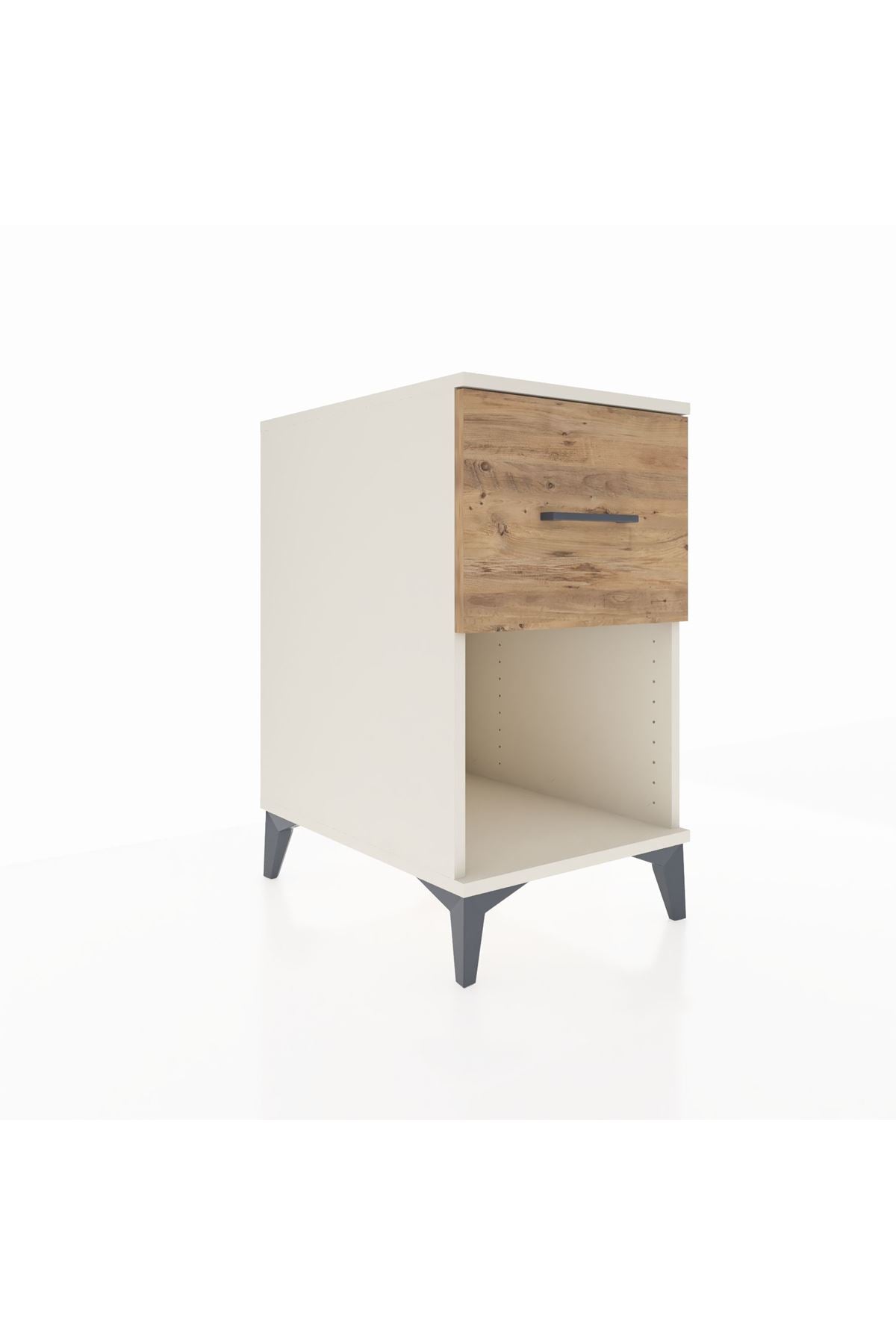 Kronos Komodin Tek Çekmeceli 44x59x80 Aytaşı-Çam