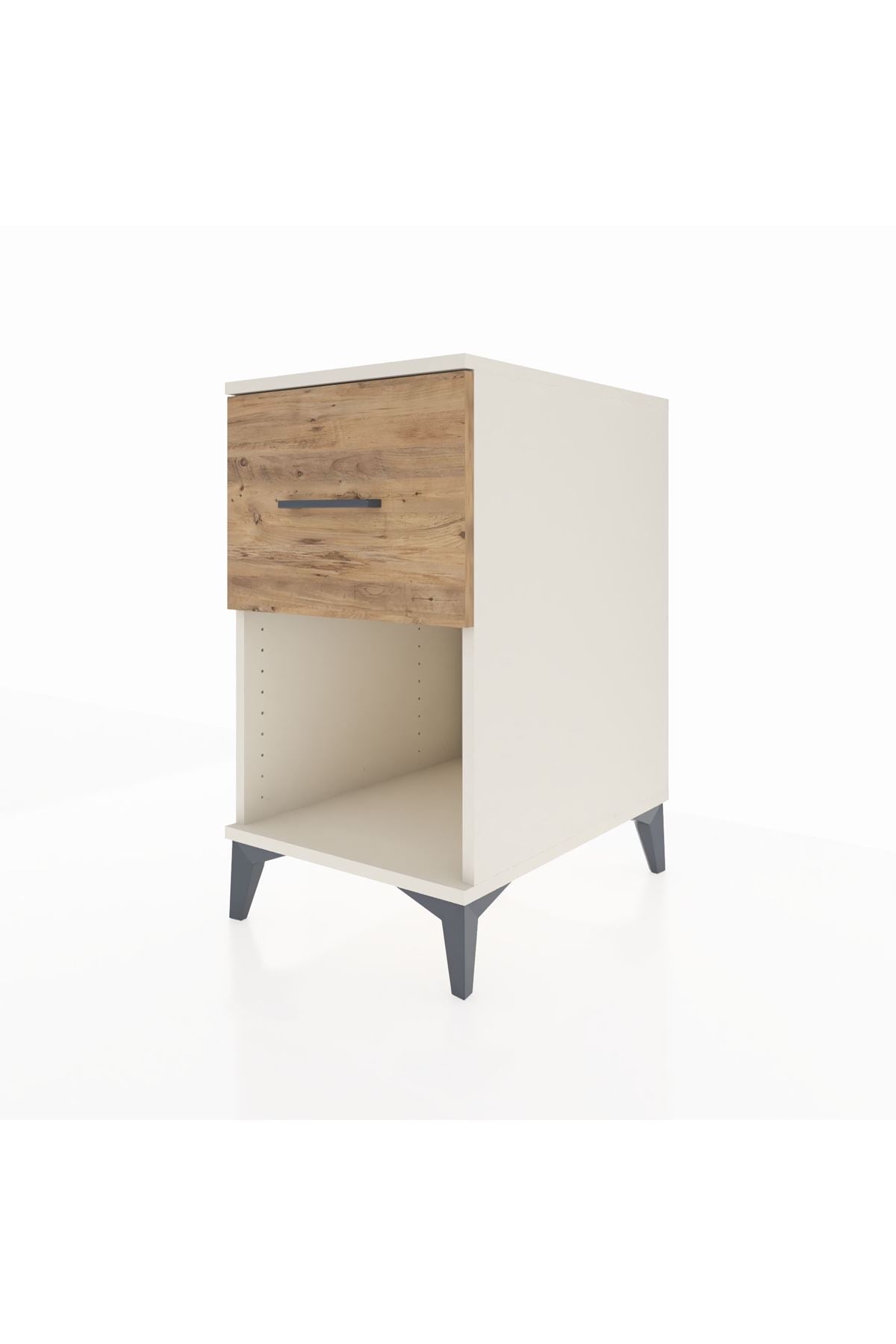 Kronos Komodin Tek Çekmeceli 44x59x80 Aytaşı-Çam