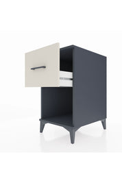 Kronos Komodin Tek Çekmeceli 44x59x80 Antrasit-Aytaşı