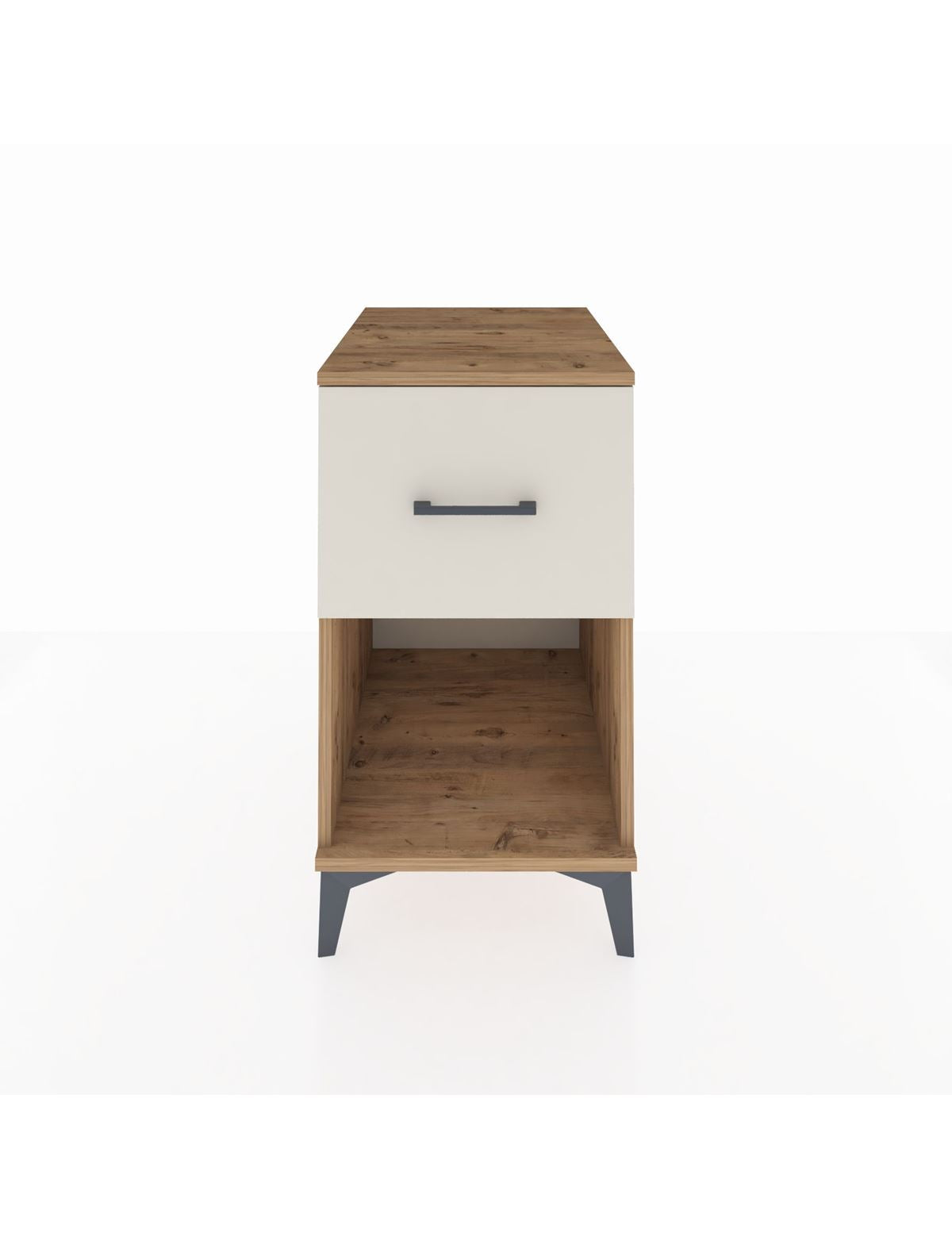 Kronos Komodin Tek Çekmeceli 44x59x80 Çam-Aytaşı