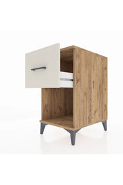 Kronos Komodin Tek Çekmeceli 44x59x80 Çam-Aytaşı