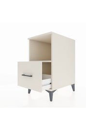 Kronos Komodin Tek Raflı Tek Çekmeceli 44x59x80 Aytaşı-Aytaşı