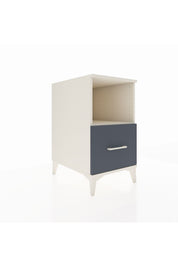 Kronos Komodin Tek Raflı Tek Çekmeceli 44x59x80 Aytaşı-Antrasit