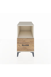 Kronos Komodin Tek Raflı Tek Çekmeceli 44x59x80 Aytaşı-Çam
