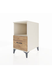 Kronos Komodin Tek Raflı Tek Çekmeceli 44x59x80 Aytaşı-Çam