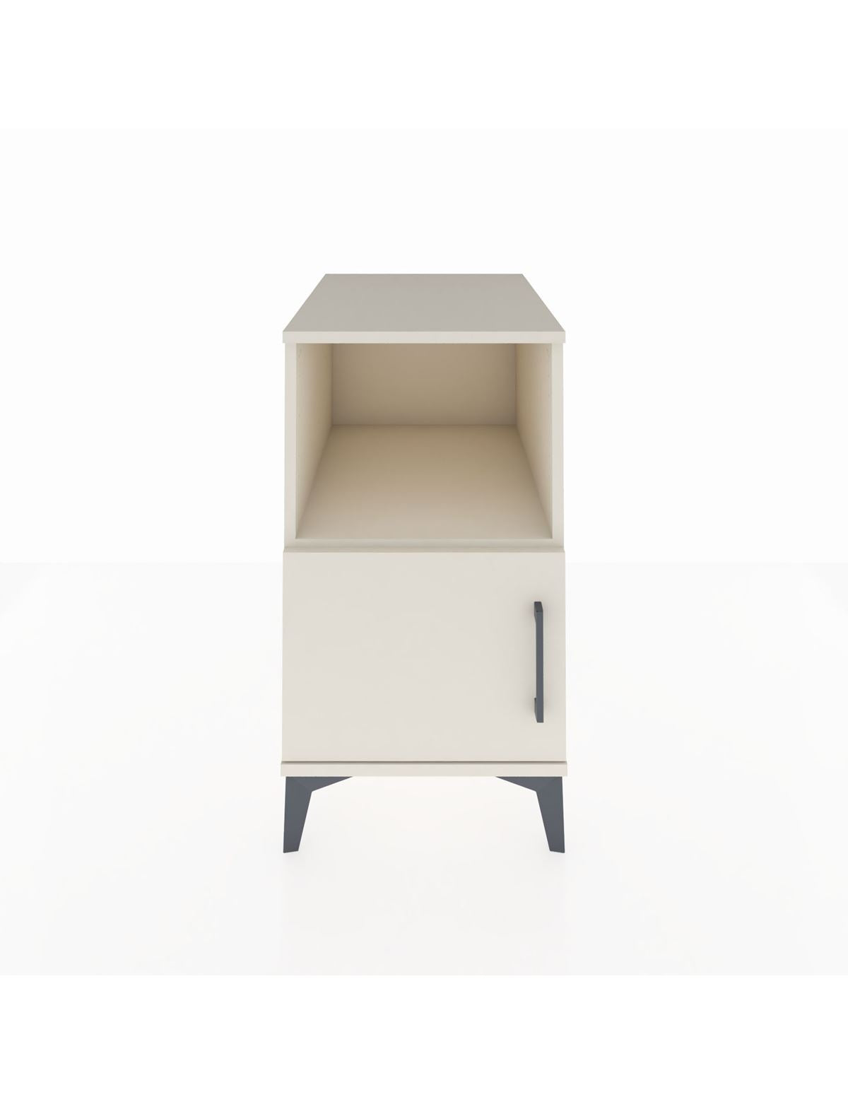 Kronos Komodin 2 Raflı Tek Kapaklı 44x59x80 Aytaşı-Aytaşı