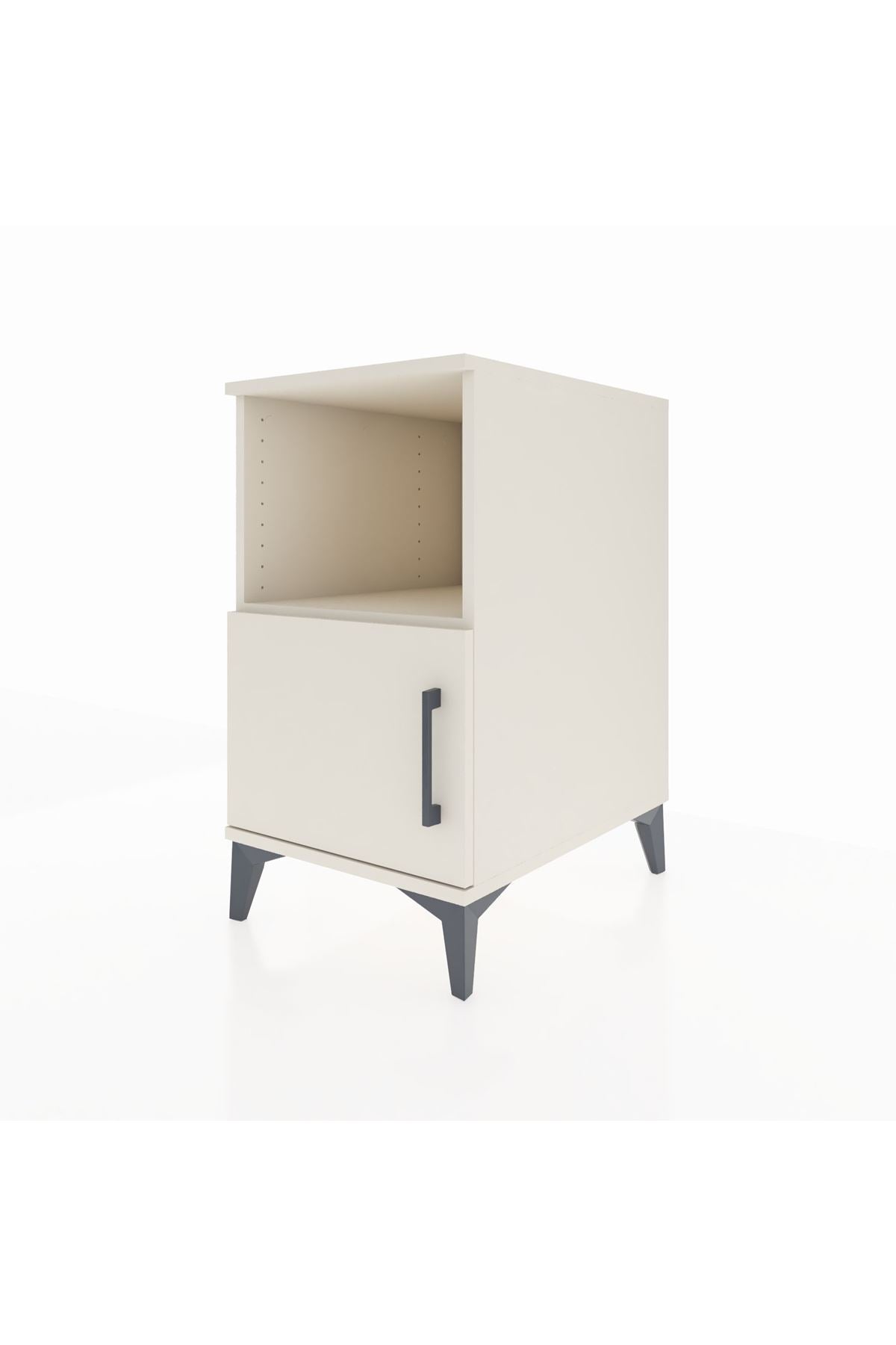 Kronos Komodin 2 Raflı Tek Kapaklı 44x59x80 Aytaşı-Aytaşı