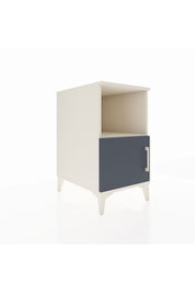 Kronos Komodin 2 Raflı Tek Kapaklı 44x59x80 Aytaşı-Antrasit