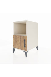 Kronos Komodin 2 Raflı Tek Kapaklı 44x59x80 Aytaşı-Çam