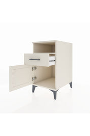 Kronos Komodin Tek Raflı Tek Çekmeceli Tek Kapaklı 44x59x80 Aytaşı-Aytaşı