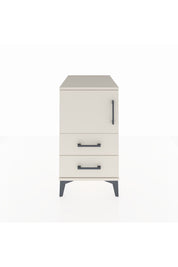 Kronos Komodin 2 Raflı 2 Çekmeceli Tek Kapaklı 44x59x80 Aytaşı-Aytaşı