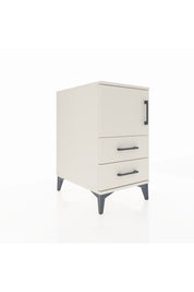 Kronos Komodin 2 Raflı 2 Çekmeceli Tek Kapaklı 44x59x80 Aytaşı-Aytaşı