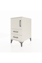 Kronos Komodin 2 Raflı 2 Çekmeceli Tek Kapaklı 44x59x80 Aytaşı-Aytaşı