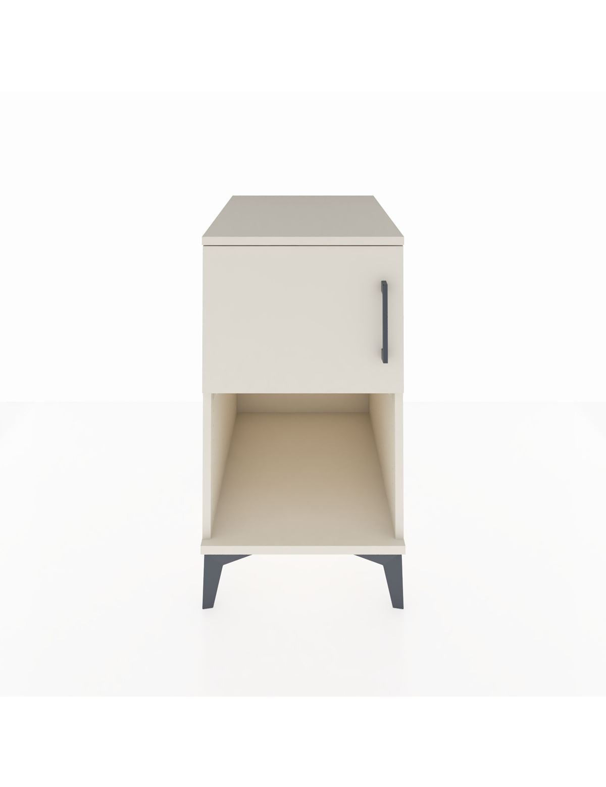 Kronos Komodin 2 Raflı Tek Kapaklı 44x59x80 Aytaşı-Aytaşı