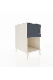 Kronos Komodin 2 Raflı Tek Kapaklı 44x59x80 Aytaşı-Antrasit