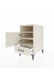 Kronos Komodin 3 Raflı Tek Çekmeceli Tek Kapaklı 44x59x80 Aytaşı-Aytaşı