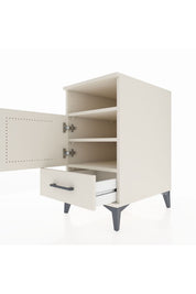 Kronos Komodin 3 Raflı Tek Çekmeceli Tek Kapaklı 44x59x80 Aytaşı-Aytaşı