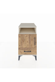 Kronos Komodin 3 Raflı Tek Çekmeceli Tek Kapaklı 44x59x80 Aytaşı-Çam