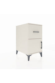 Kronos Komodin Tek Raflı Tek Çekmeceli Tek Kapaklı 44x59x80 Aytaşı-Aytaşı