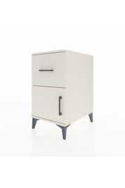 Kronos Komodin Tek Raflı Tek Çekmeceli Tek Kapaklı 44x59x80 Aytaşı-Aytaşı