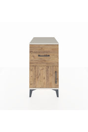 Kronos Komodin Tek Raflı Tek Çekmeceli Tek Kapaklı 44x59x80 Aytaşı-Çam