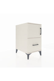 Kronos Komodin 2 Raflı Tek Çekmeceli Tek Kapaklı 44x59x80 Aytaşı-Aytaşı