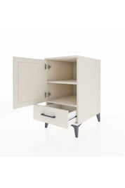 Kronos Komodin 2 Raflı Tek Çekmeceli Tek Kapaklı 44x59x80 Aytaşı-Aytaşı