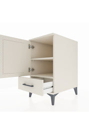 Kronos Komodin 2 Raflı Tek Çekmeceli Tek Kapaklı 44x59x80 Aytaşı-Aytaşı